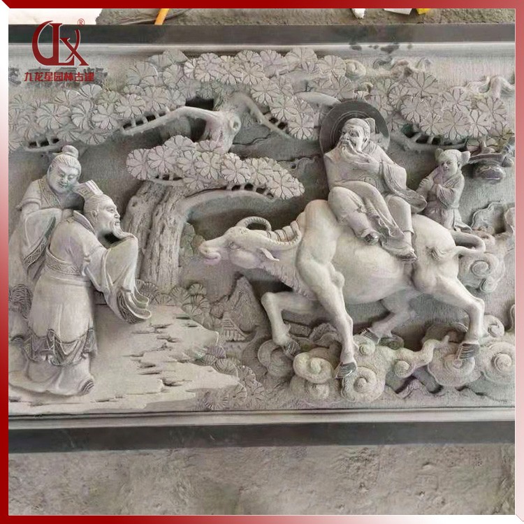 祠堂浮雕－紫氣東來(lái)